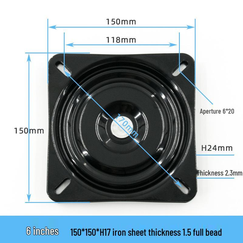 Enhanced Universal Iron Turntable Bearing for Furniture and Chairs