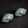 Creative Tea Table Decorations Ceramic Small Crab Tea Pet Ornaments Ge Kiln Handmade Toys Crabs Can Be Raised for Tea Play