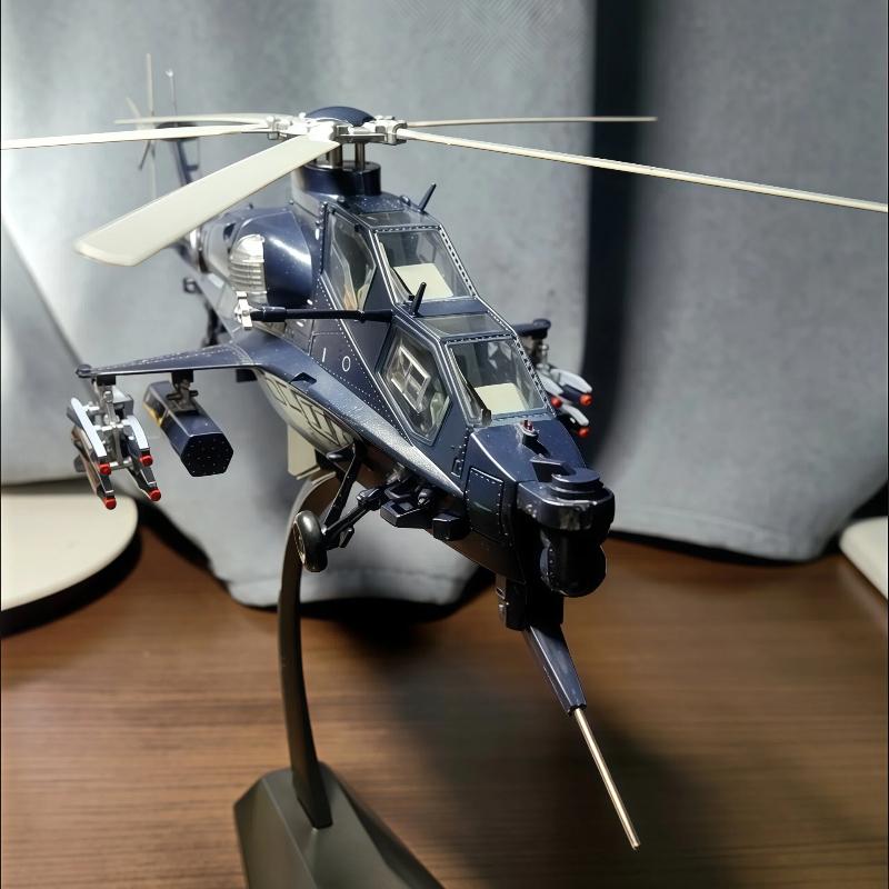 1: 48 Z-10 Armed Helicopter Alloy Model Simulation Exquisite Collection Of Chinese Armed Combat Aircraft Ornaments Gifts