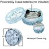4 LEDs Submersible Light with Remote Control Battery Powered Underwater Night Lamp for Pool Vase Bowl Wedding Party Decoration