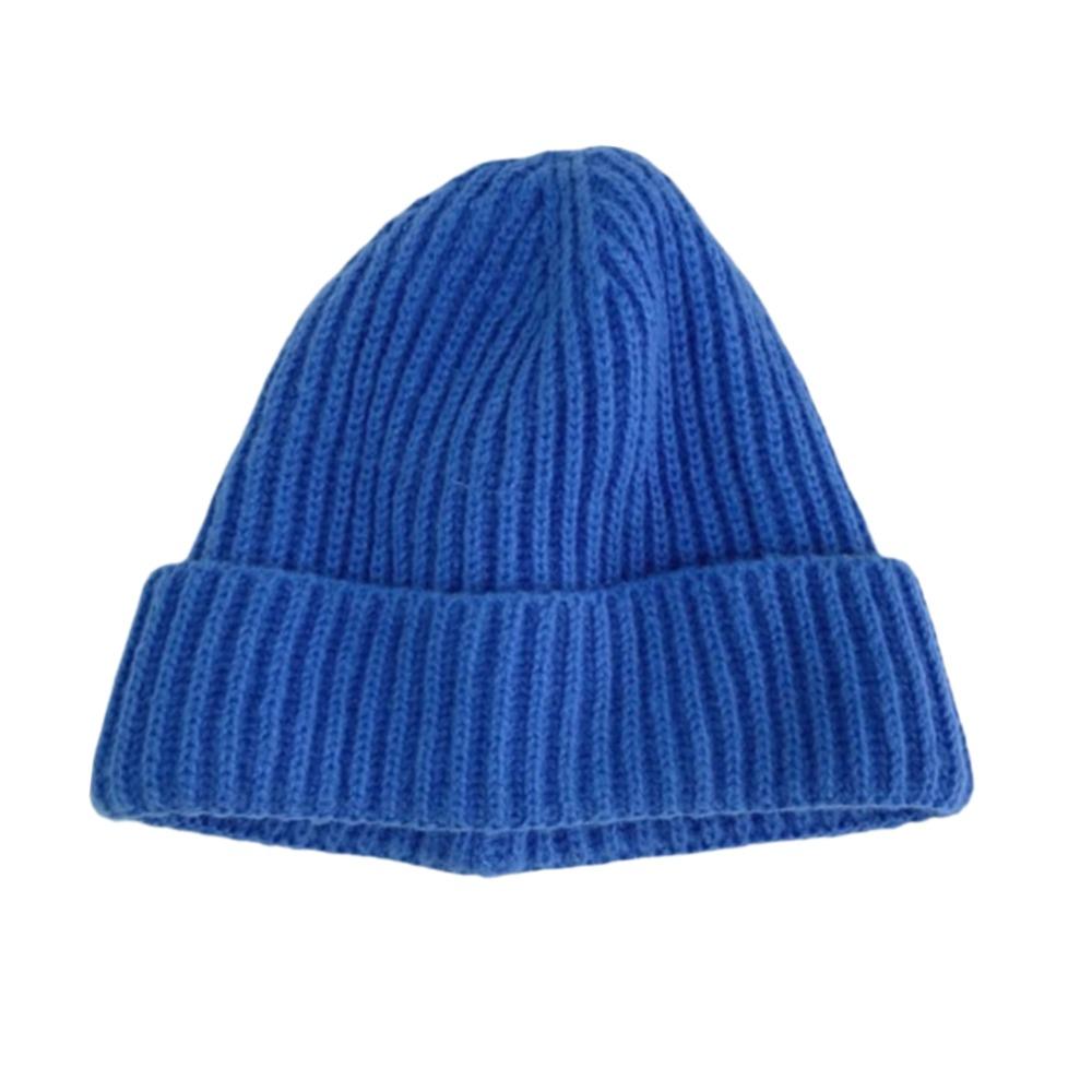 Candy Color Beanie Cap Solid Color Skullies Beanies Fashion Kids Beanie Hat Autumn Winter