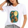 Capybaras And Moon Wounisex's Cotton T Shirt, Premium Cotton Quality Print, Durable, Casual Fashion,Full Moon Graphic Tee, Cute Capybara Design, Perfe