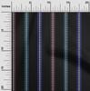 oneOone Cotton Flex Medium Blue Fabric Geometrical Stripes Sewing Craft Projects Fabric Prints By Yard 40 Inch