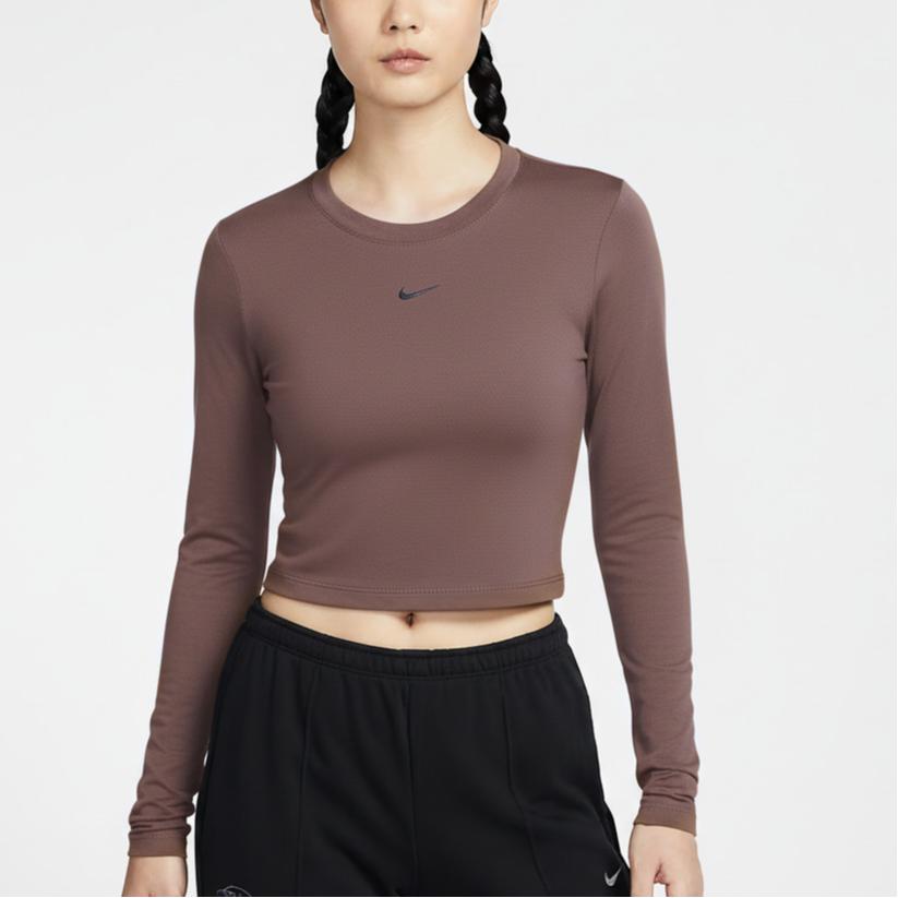 Nike Solid Color Round Neck Short Sleeve Pullover T-Shirt Women tops HF5323-502
