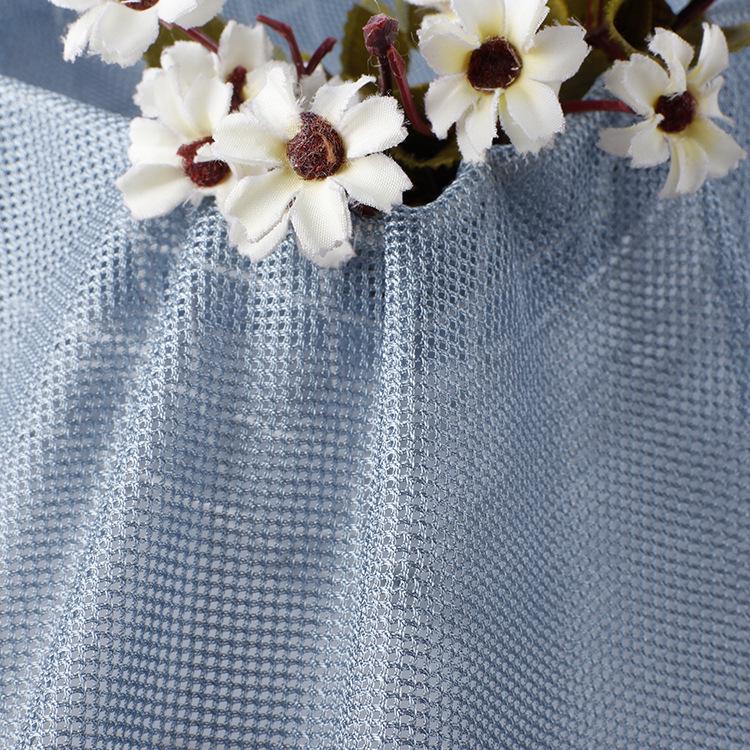 Bright 75D Quick-Dry Breathable Polyester Mesh Fabric for Sportswear Lining