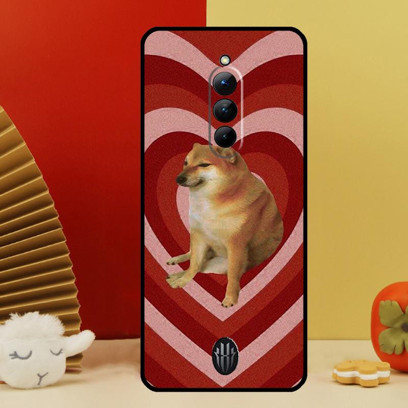 Doge Meme Cheems Case For Nubia Red Magic 10 8 9 Pro Plus 6 7 6S 7S Pro 5G 6R RedMagic 9S 8S Pro Plus Cover