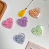Epoxy Glitter Sequined Love Mobile Phone Airbag Bracket Retractable Wind Simple Niche Stable Carry