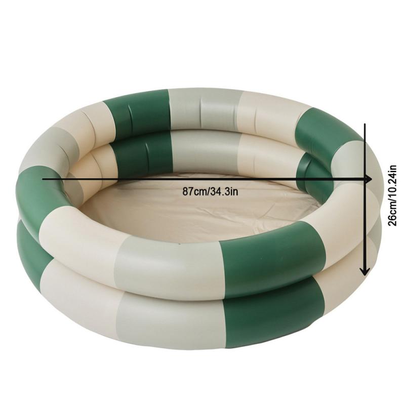87 cm Baby Aufblasbare Schwimmen Pool Spielzeug Outdoor Planschbecken Kleinkind Pool Runde Kinder Pool Zimmer Bad Pool Schwimmen Ring