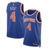 Nike Basketball Jersey SW Fan Edition City Edition, New York Knicks, Rose Size 4 Men's Blue CW3675-407