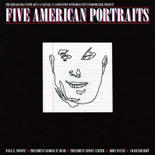 

CD RED KRAYOLA - Five American Portraits DC384CD Drag City 2010 US Rock Used