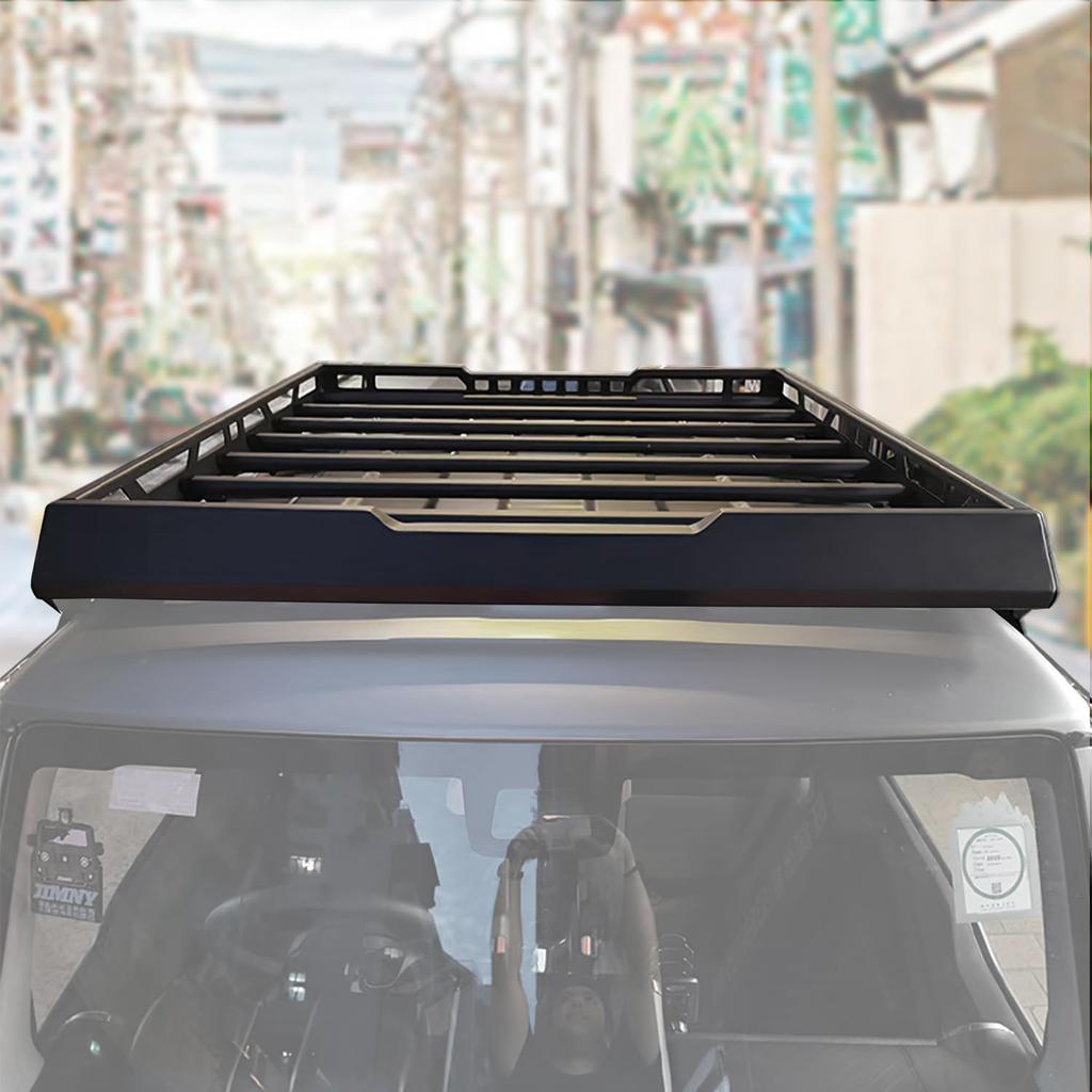 New Suzuki Jimny Roof Carrier Jimny JB64 Sierra JB74 Roof Rails Roof Box Lightweight Black Exterior Parts Custom Accessories 2018-2025