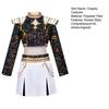 Korean Pop Anime Outfit Girl Troupe Cosplay Costume Skirt Coat Accessories Set