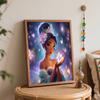 Disney Oil Paint Art Painting Kit Princess Tiana Home Wall Decor Diamond Painting Accessories Gems