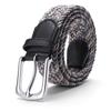 Premium Braided Belt Casual Men'S Belt Pin Buckle Elastic Canvas Elastic Belt Women'S Belt