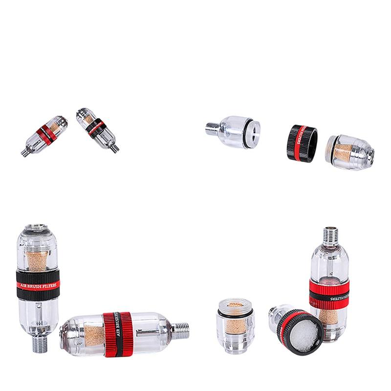 Neuer Mini-Airbrush In-Line Wasserabscheider Öl-Wasser-Separator Luftfilter