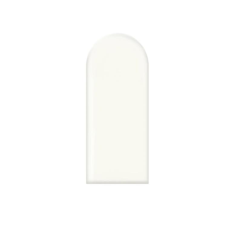 

1pc 20x50cm Protective Wall Enclosure Anti-collision Soft Bag Wall Sticker Headboard Semi-circular Leather Soft Bag Headboards 20x50cm бежевий