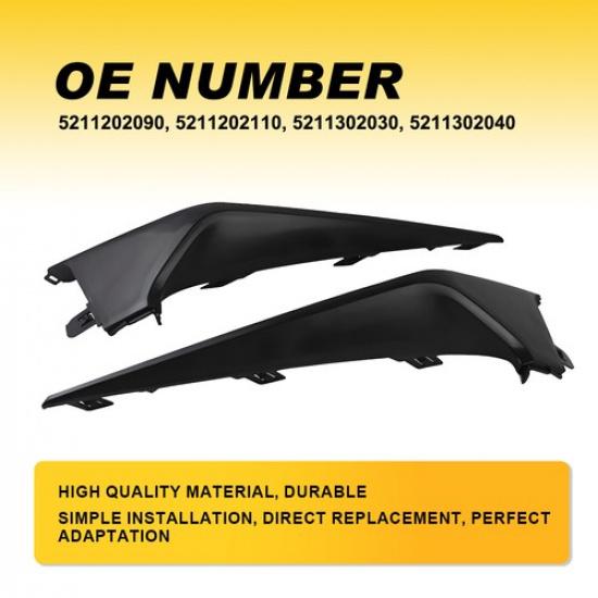 For - Toyota Corolla SE XSE Front Bumper Grille Lower Trim Molding 2pcs