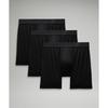 Always In Motion Boxer 5   3 Pack Black Black Black