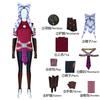 Star Wars Jedi Red Ahsoka Cosplay Costume Halloween Cosplay Star Wars Women Full Set