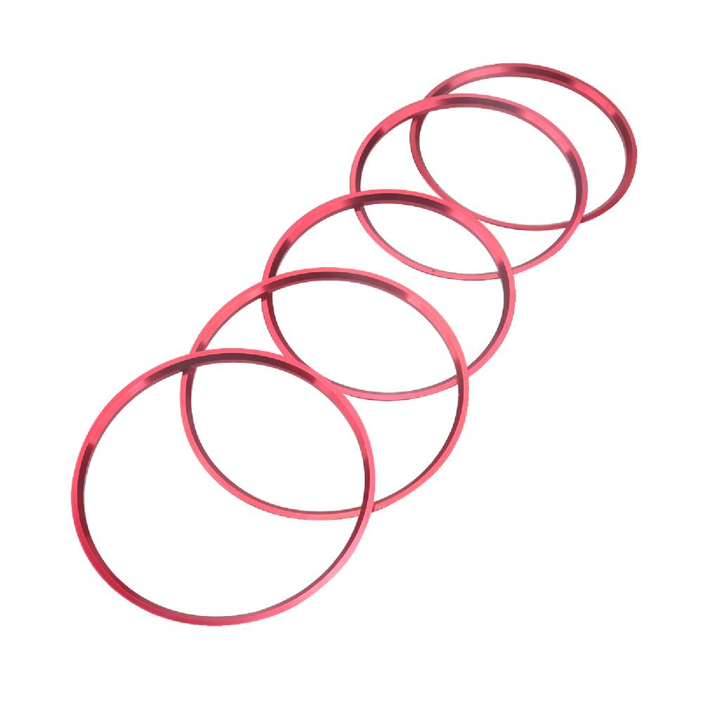 

Накладка на кольцо воздухозаборника Легкая самоклеящаяся накладка на кольцо воздуховыпускного отверстия Защита от царапин Алюминиевый сплав Накладка на кольцо воздуховыпускного отверстия красный