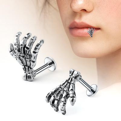 Lip Stud Claw Piercing Jewelry Accessories Unique Fashion Retro