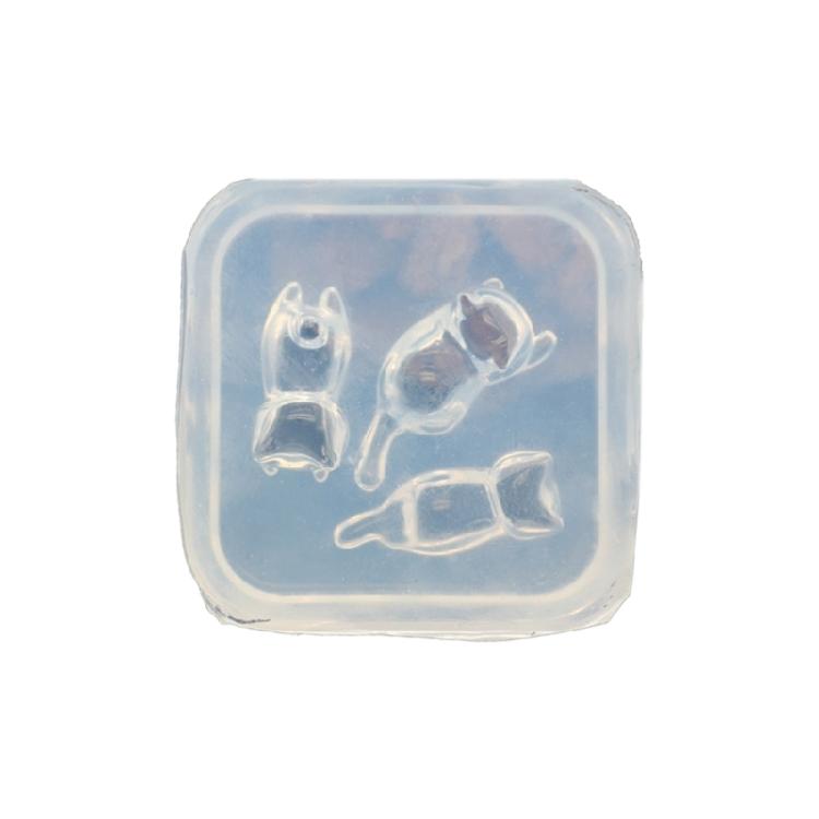 

DIY Mini 3D Nail Art Decorations Unique Cats Shape Mould Ear Studs Jewelry Pendants Making Silicone Mold 1