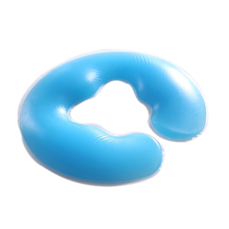 Silicon U-Shape Pillow Soft SPA Beauty Massage Special Pad Salon Face Massage Relax Beauty Care Cushion Pad Latex Prone Pillow