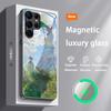 Popular Art Claude Monet Draw Phone Case For Samsung S25 S24 S23 S22 S21 S20 Plus Ultra Note20 Glass Magnetic Case