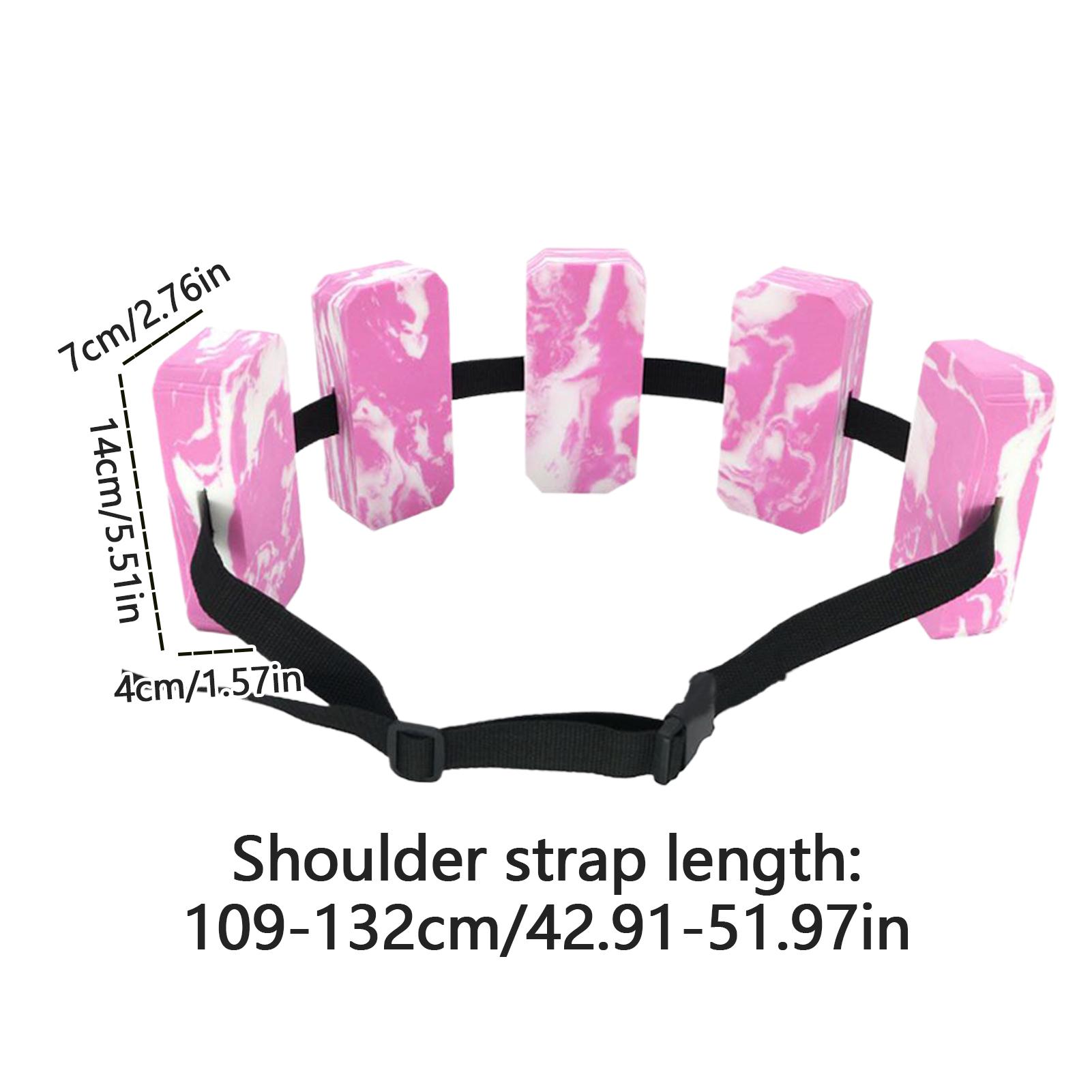 

Adults Kids Swimming Floating Board EVA Swim Training Buoyancy Belts Adjustable Safety Float Waist Belt for Swimming Practice розовый