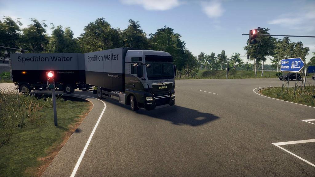 On The Road Truck Simulator (PS4) (Import Version)