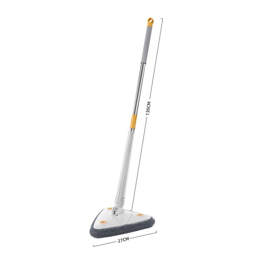 Adjustable Extendable Triangle Mop 360 Rotating Wall Mop with Long Handle for Windows Customizable and Effective Cleaning