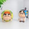 6 Stück/Set Anime Crayon Shin-Chan Figur Spielzeug Kartoffel-Serie Anime Figuren Peripherie Sammlermodell Puppe Geschenk für Fans