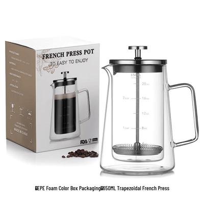 LISM Glass French Press Coffee Maker