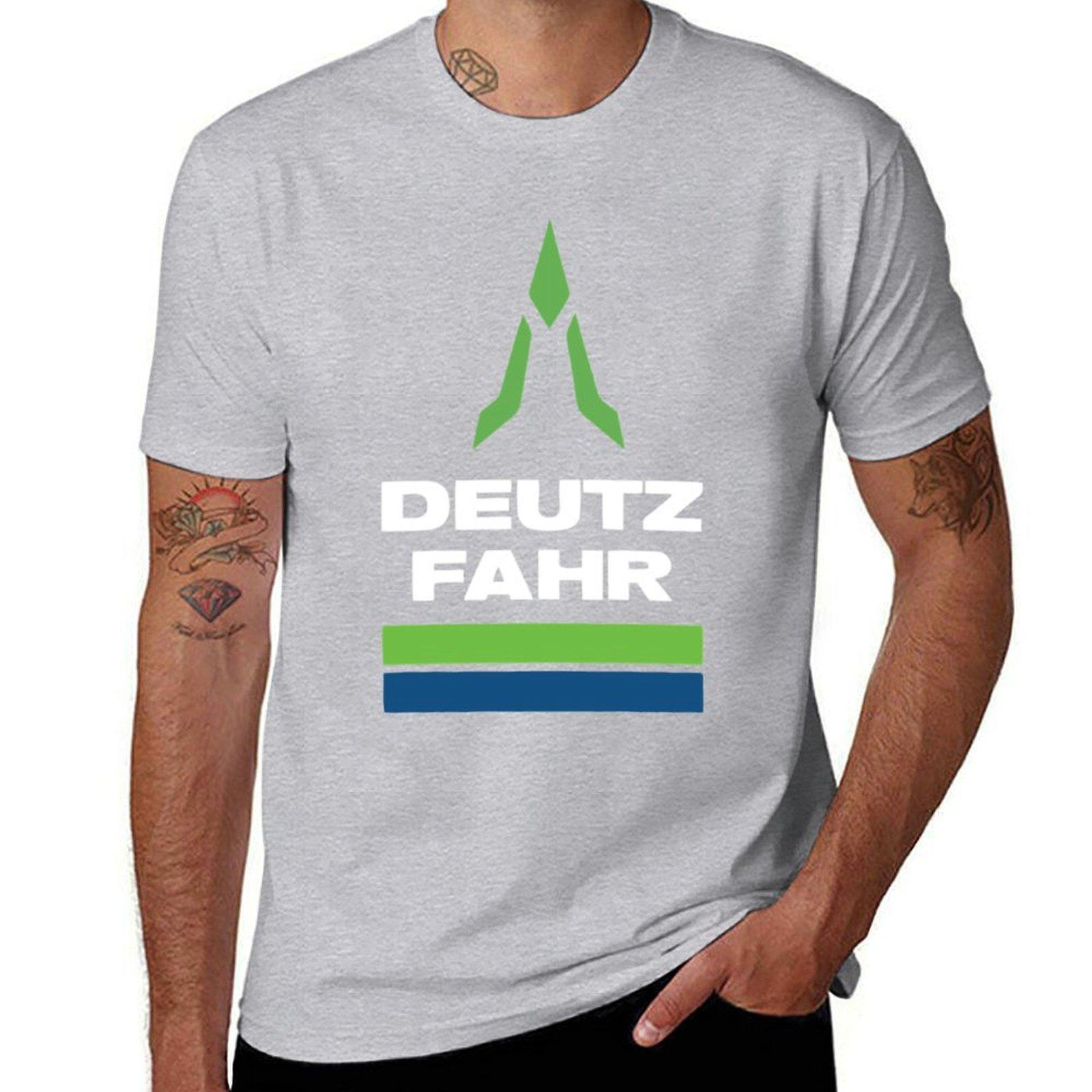 BenberFashion Deutz Fahr T-shirt Sublieme Zomer Tops Hippie Kleding Heren Grote Maten T-shirts 2XL