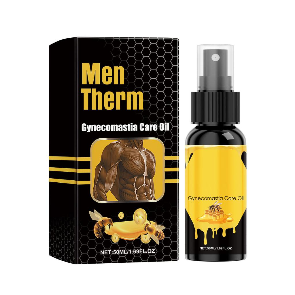 Men's Chest Firming Spray Gently Sculpts And Contours To Create Firmer Contours, Reduce Gynecomastia, And Create Firmer Chest Lines.50ML
