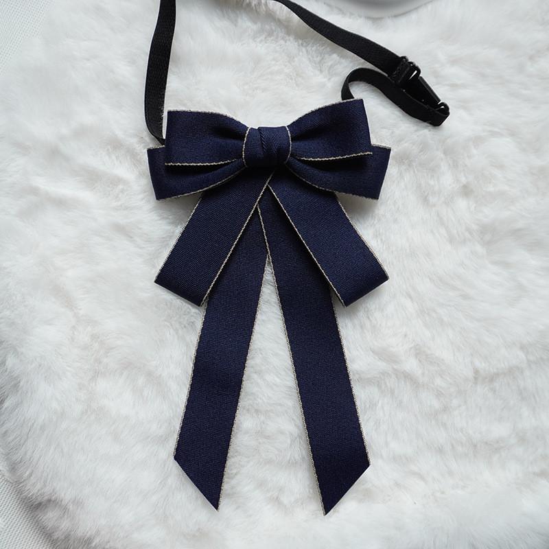 Womens Satin Neck Flower With Bow Tie For Wedding And Gift Giving