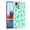 Cute Dinosaur Bear Couple Phone Case For Xiaomi Redmi Note 12 4G 11 10 Pro 5G 10C 10S 9S 9 9T 8T 9C 9A 8 8A 7 K50 K40 Cover