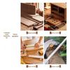 Bamboo Craftsman's Traditional Woodworking Tools Set: Fine-tooth Hand Saw & Sharp Frame Saw