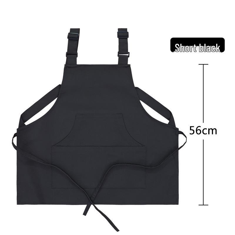 Custom Logo Waterproof Canvas Apron for Kitchen, Coffee, Pet, and Barber Shops