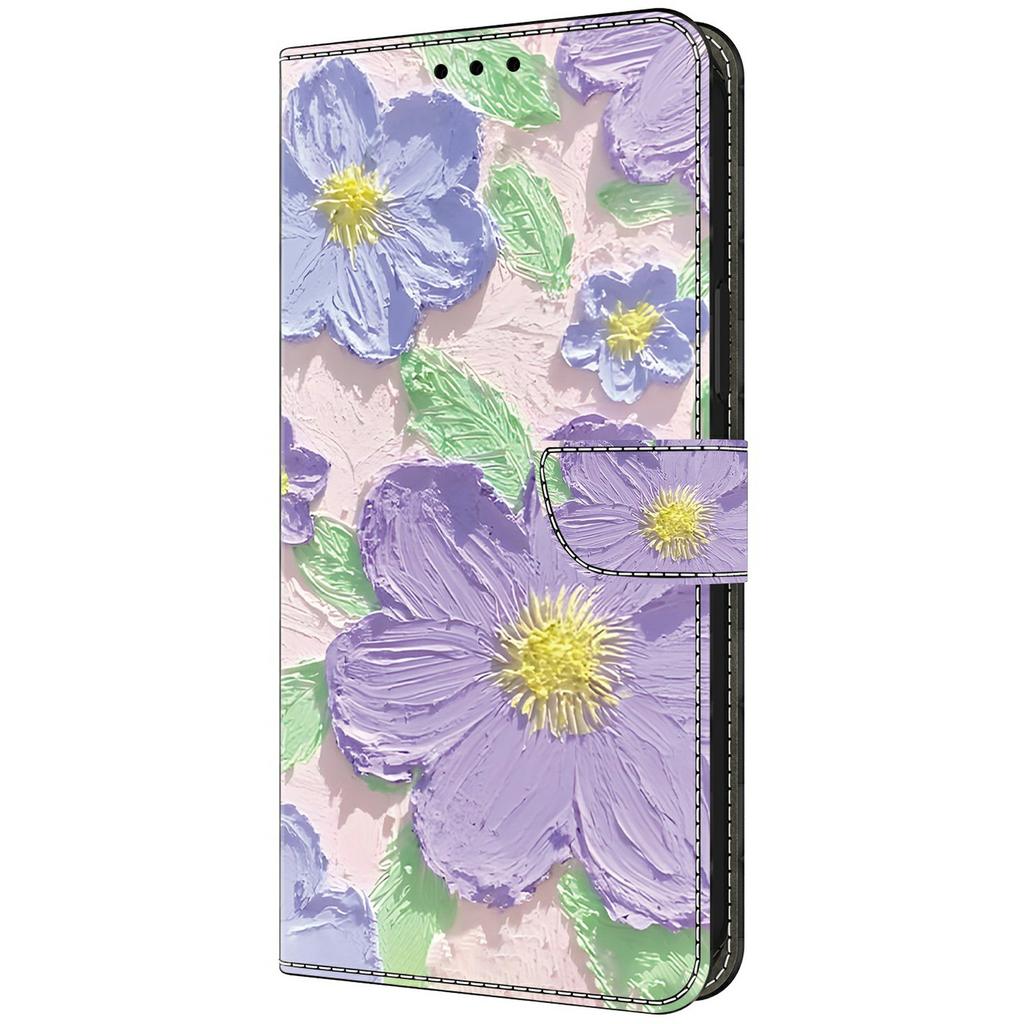 For Google Pixel 9 Pro/Pixel 9 Case Pattern Printing Anti-Drop Leather Flip Wallet Phone Cover