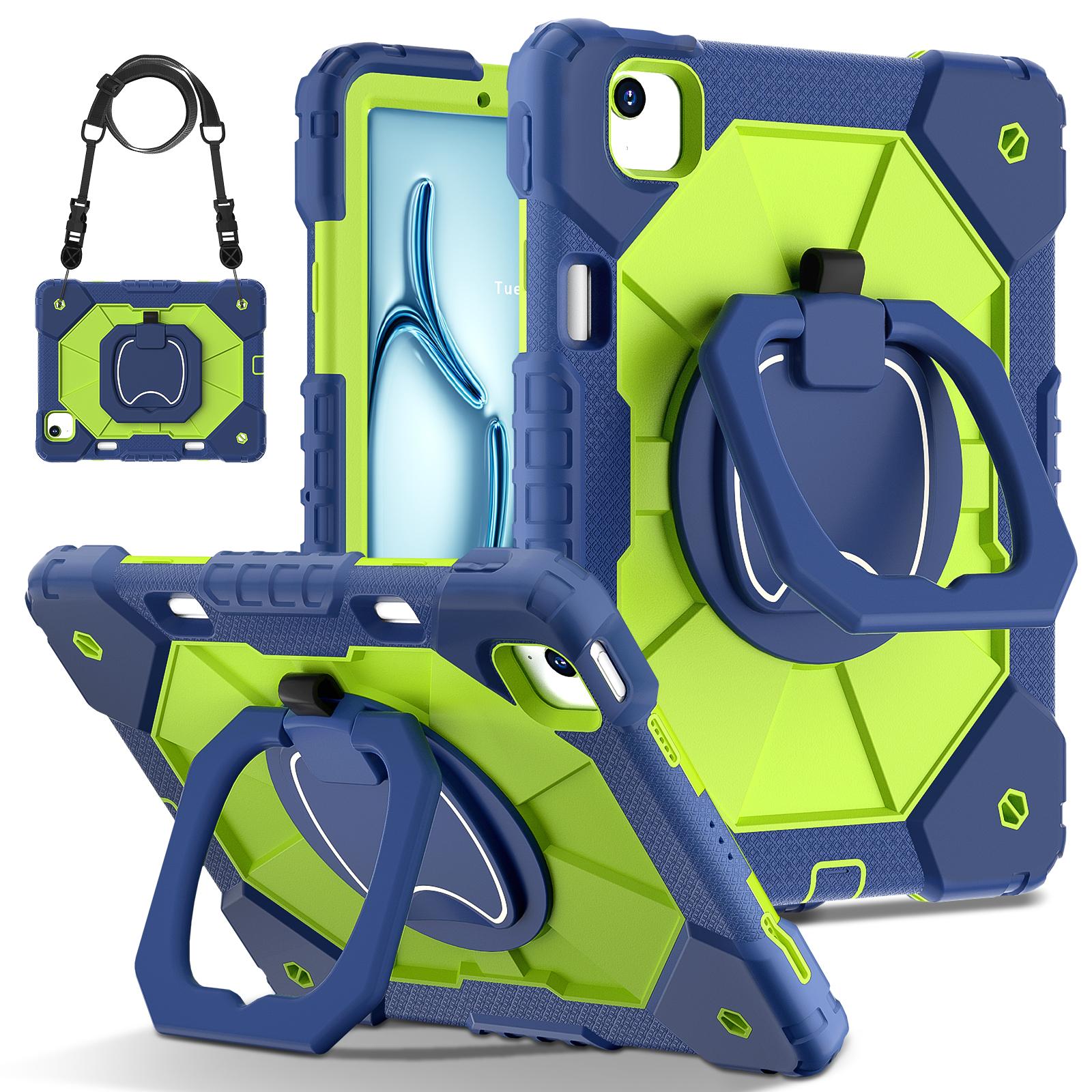

Armor Stand Shockproof Tablet Case for IPad Air 5 Air 6 A16 11th M3 Pro 11 12.9 13 10 Gen 10.5 10.2 9th 8th 6th 5th 9.7 Mini 7 6 iPad Pro 13 2024
