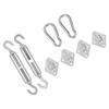 Sun Shade Sail Hardware Kit Canopy Installation Buckle Set for Rectangle and Square Awning 5mm
