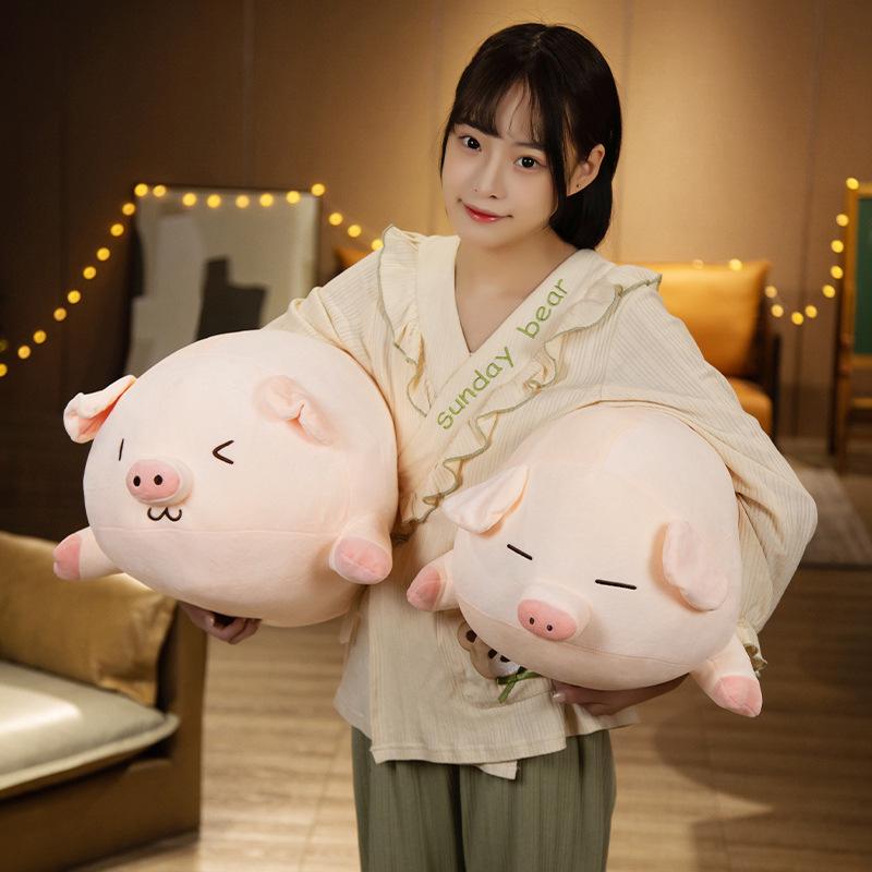 Tegneserie Gris Dukke Dukke Supermyk Seng Sovende Dukke Kjærestegave Søt Jente Nattbordspute