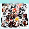 Vibrant And Waterproof 50pcs Toilet-bound Hanako-kun Stickers For Diy Graffiti Fun