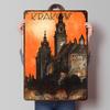 Vintage Travel Metal Poster Custom Wall Art Retro Vintage Tinplate Signs for Man Cave Interior Decoration Living Room Desk Decor
