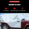 Waterproof All Weather Windshield Sunshade Leather Car Cover Fit for Jeep Wrangler JK JL 2-Door Version Exterior Accessories