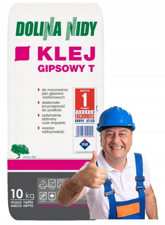 Dolina Nida T 10 Gipslijm voor Gipsplaatbevestiging