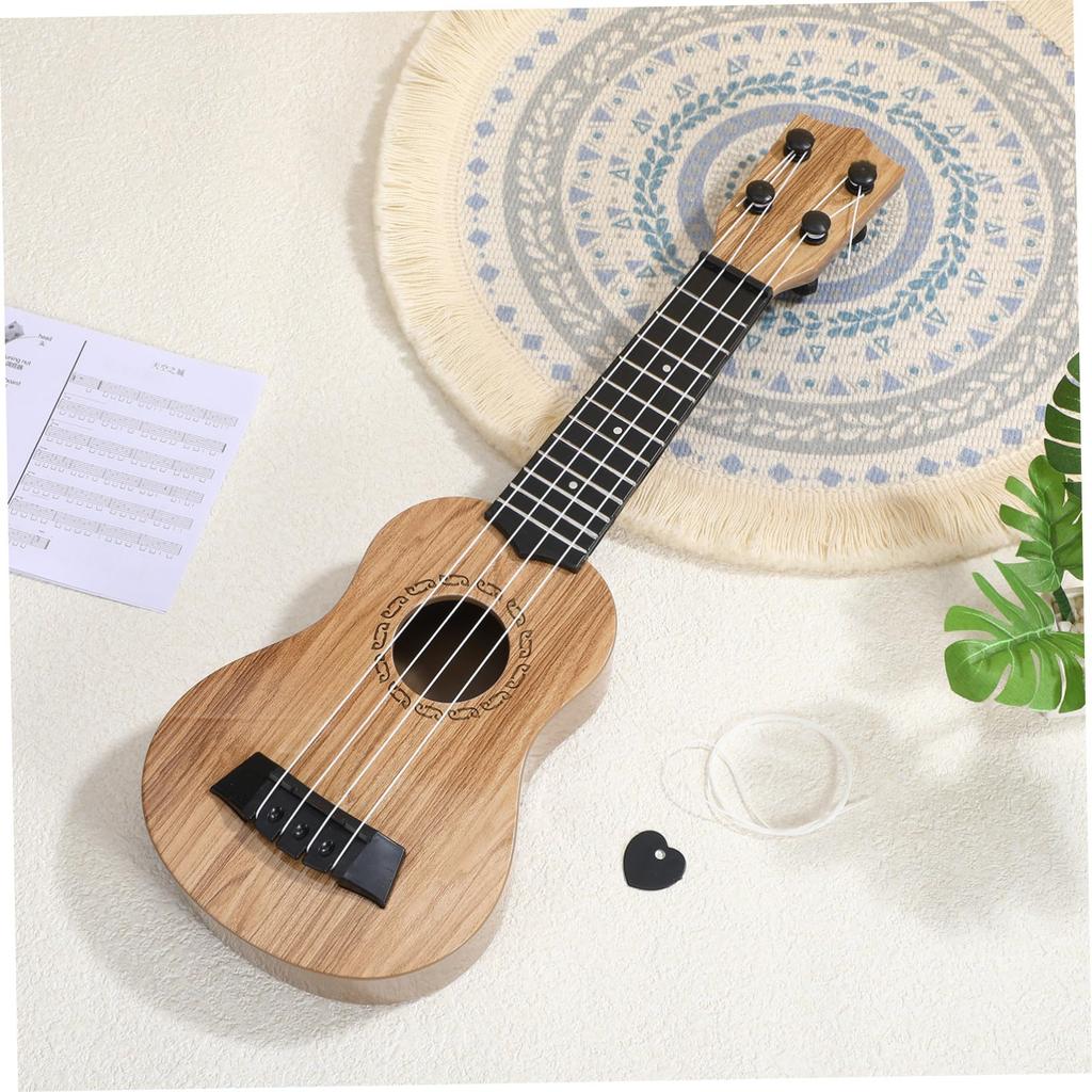 ERINGOGO Wooden Ukulele Toy Set for Kids, Beginner Set, 38cm, Perfect for Beginners.