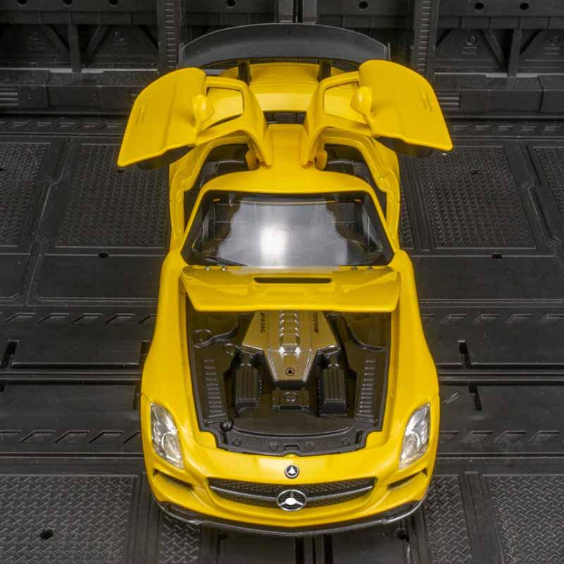 Jiaye VB32653 Big Ben Light & Sound Alloy Car Model Toy