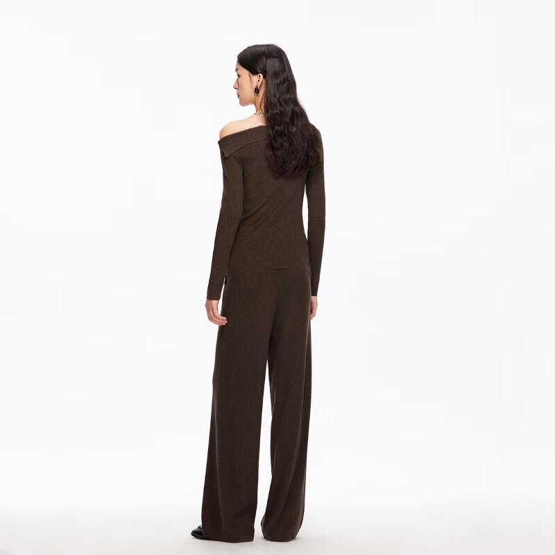 VEROMODA High-Waist Straight-Leg Knit Pants